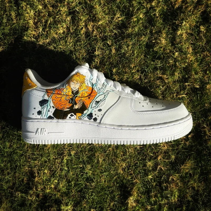 Demon Slayer - Zenitsu Air Force 1 Custom - Image 3