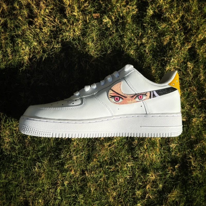 Demon Slayer - Zenitsu x Nezuko Air Force 1 Custom - Image 2