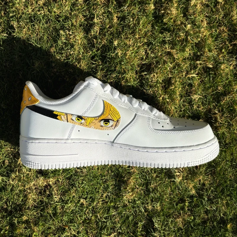 Demon Slayer - Zenitsu x Nezuko Air Force 1 Custom - Image 3