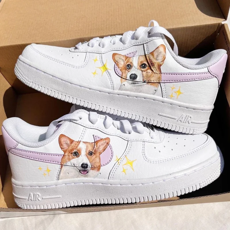Dog Potrait Air Force 1 Custom