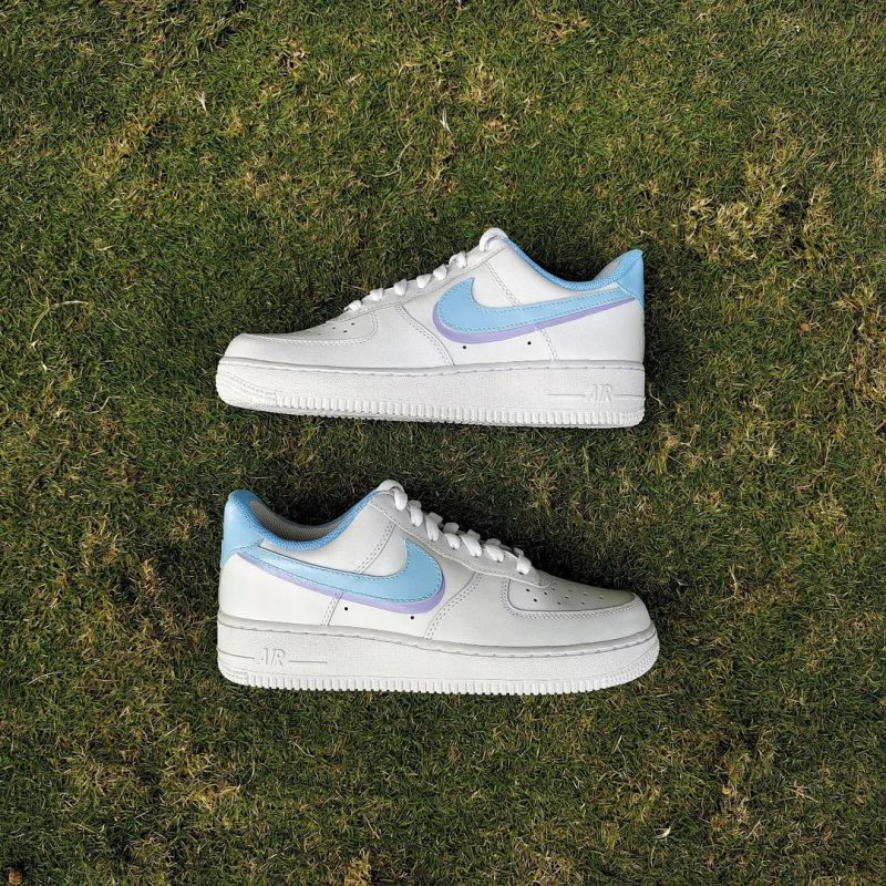 Double Swoosh Air Force 1 Custom