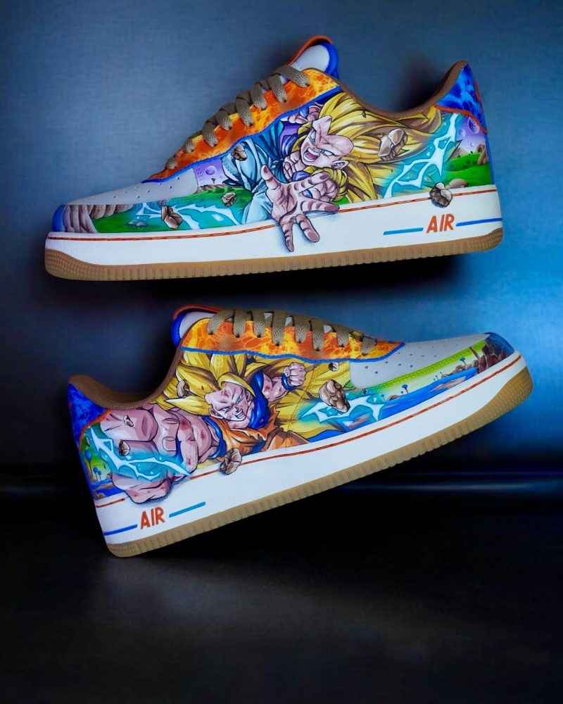 Dragon Ball - Goku x Gotenks Air Force 1 Custom