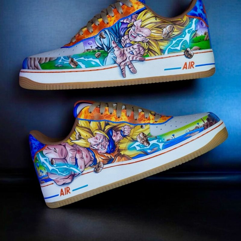 Dragon Ball - Goku x Gotenks Air Force 1 Custom