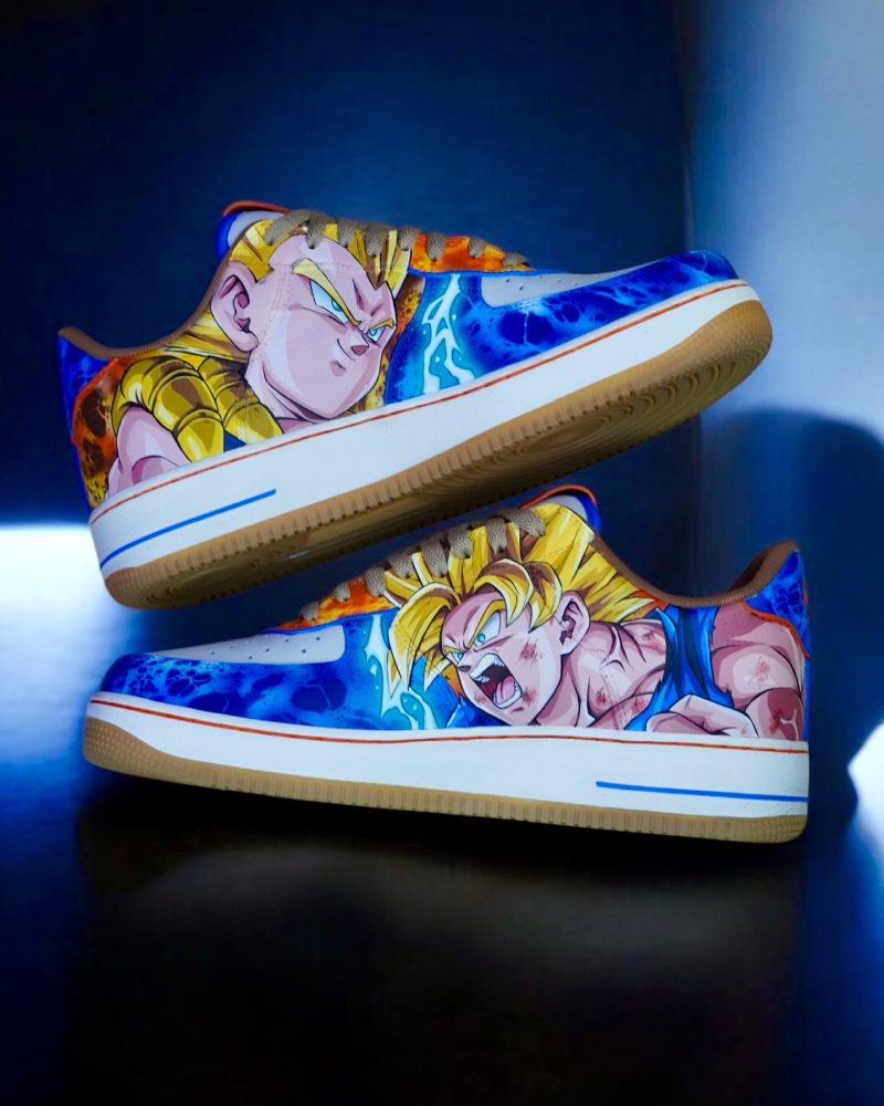 Dragon Ball - Goku x Gotenks Air Force 1 Custom - Image 9