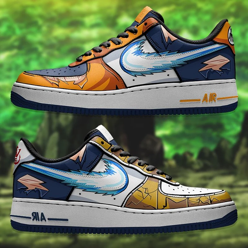 Dragon Ball - Goku x Vegeta Air Force 1 Custom