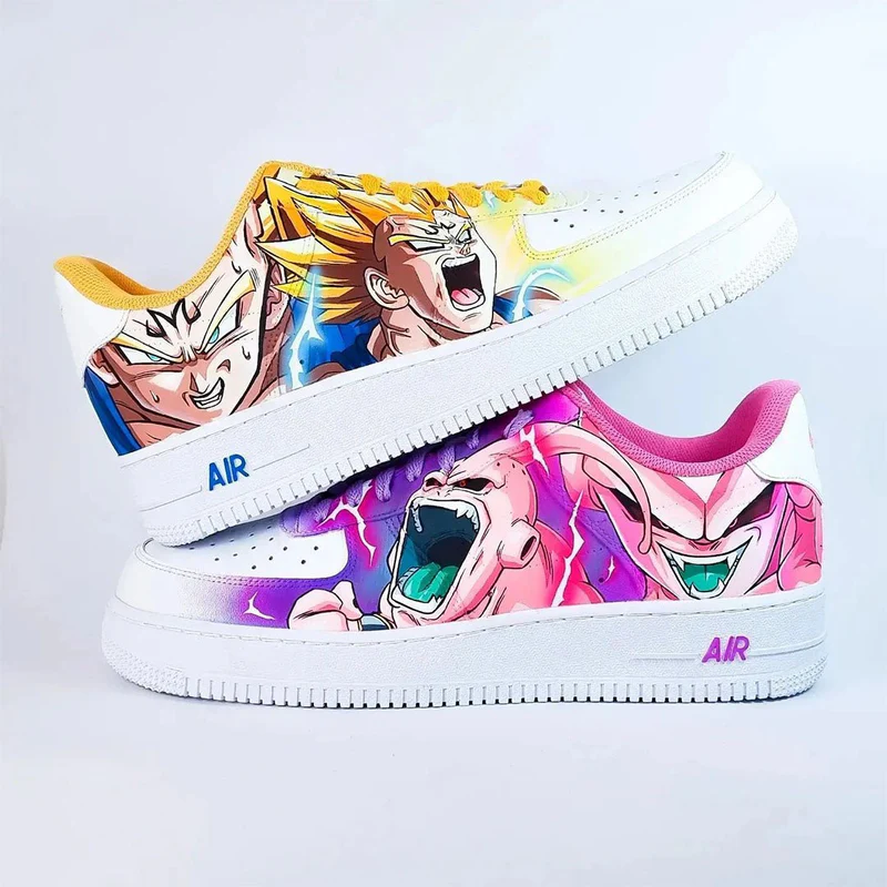 Dragon Ball - Majin Buu x Vegeta Air Force 1 Custom