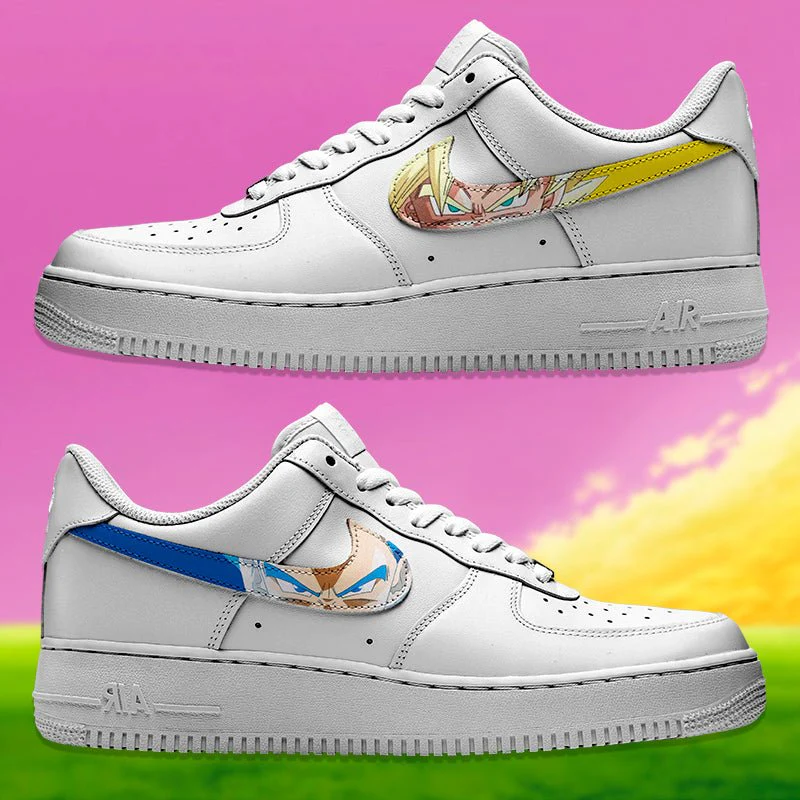 Dragon Ball Swoosh Air Force 1 Custom