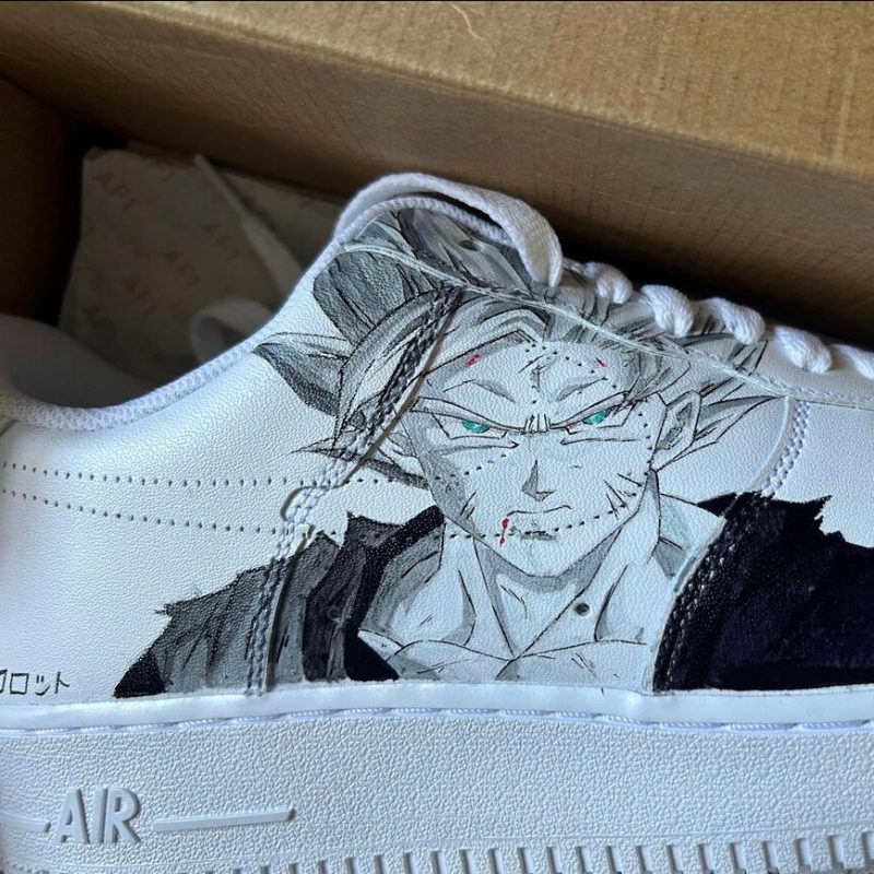Dragon Ball Z - Goku x Vegeta Air Force 1 Custom - Image 2
