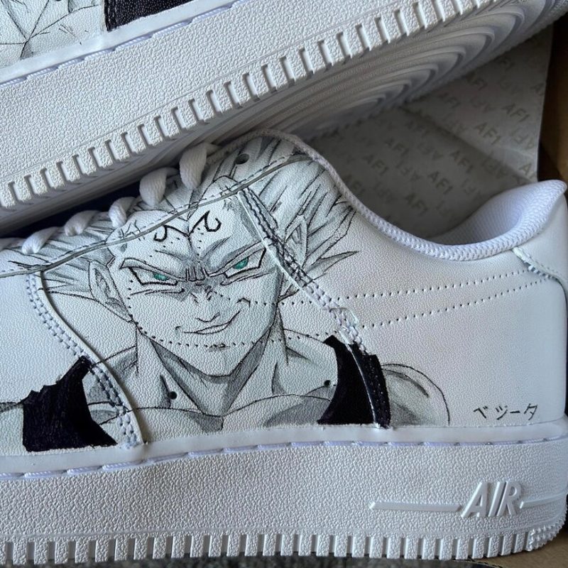 Dragon Ball Z - Goku x Vegeta Air Force 1 Custom - Image 3