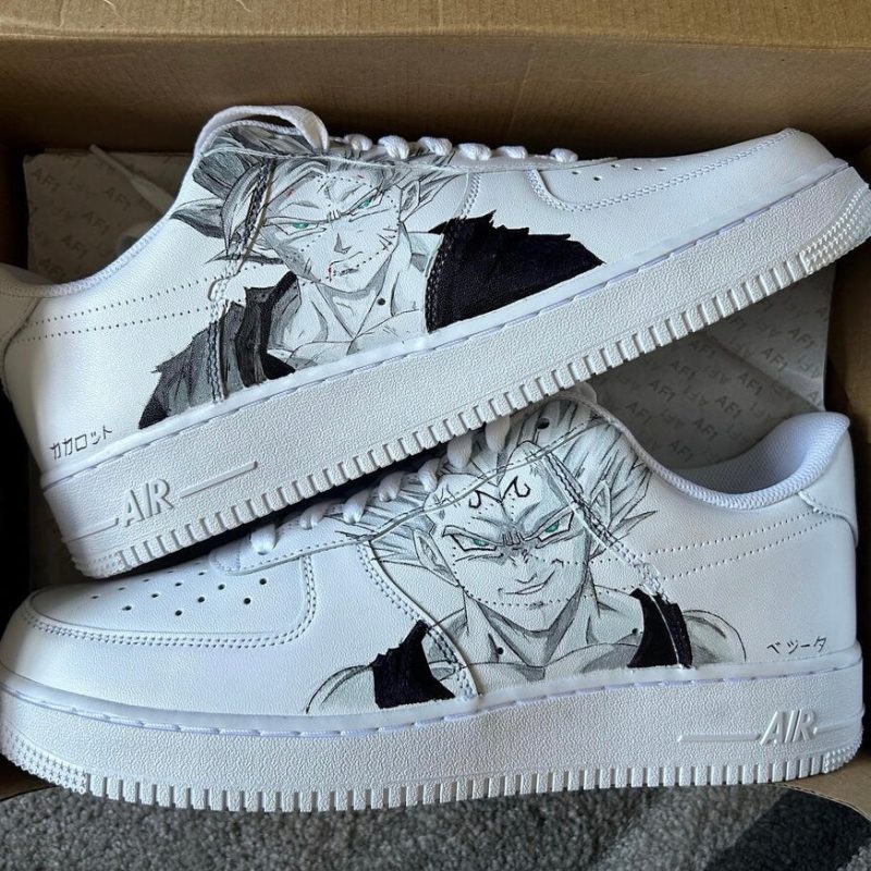 Dragon Ball Z - Goku x Vegeta Air Force 1 Custom