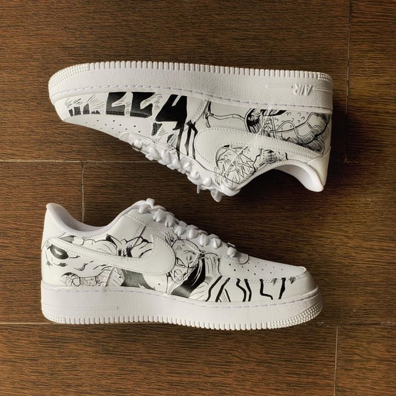 Dragon Ball Z Manga Air Force 1 Custom - Image 2