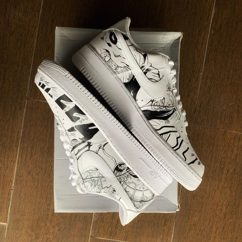 Dragon Ball Z Manga Air Force 1 Custom - Image 3