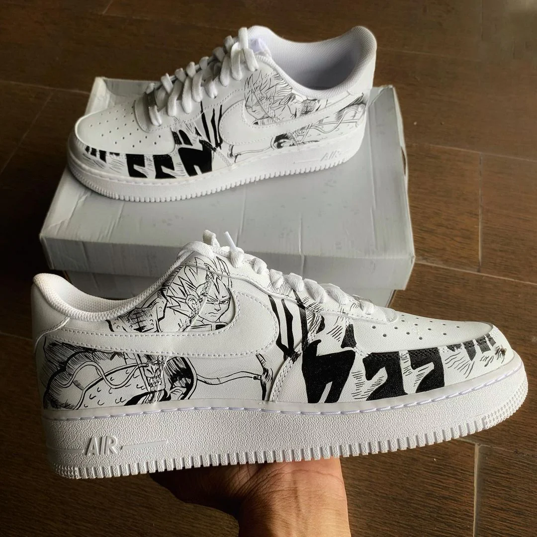 Dragon Ball Z Manga Air Force 1 Custom