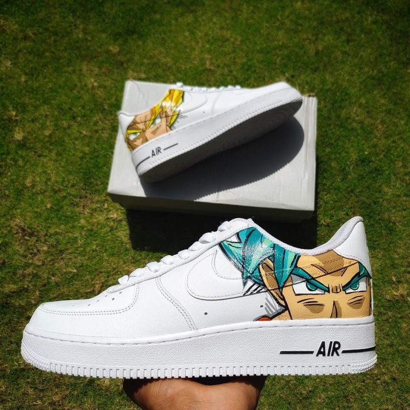 Dragon Ball Z - Vegeta x Goku Air Force 1 Custom - Image 2