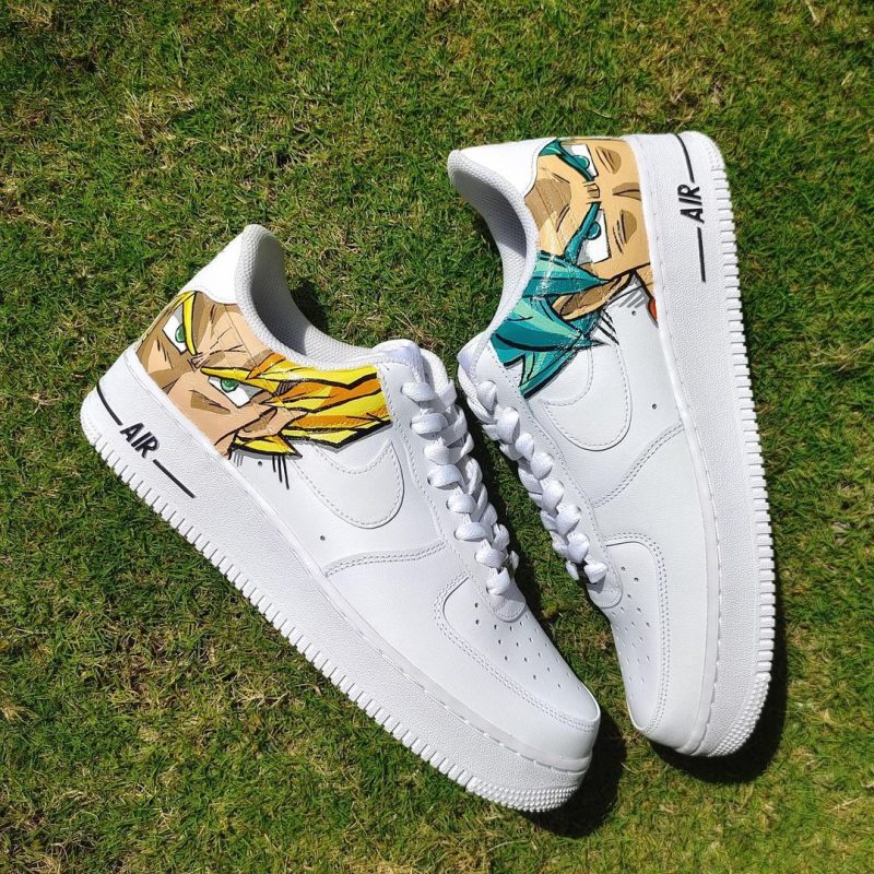 Dragon Ball Z - Vegeta x Goku Air Force 1 Custom - Image 4