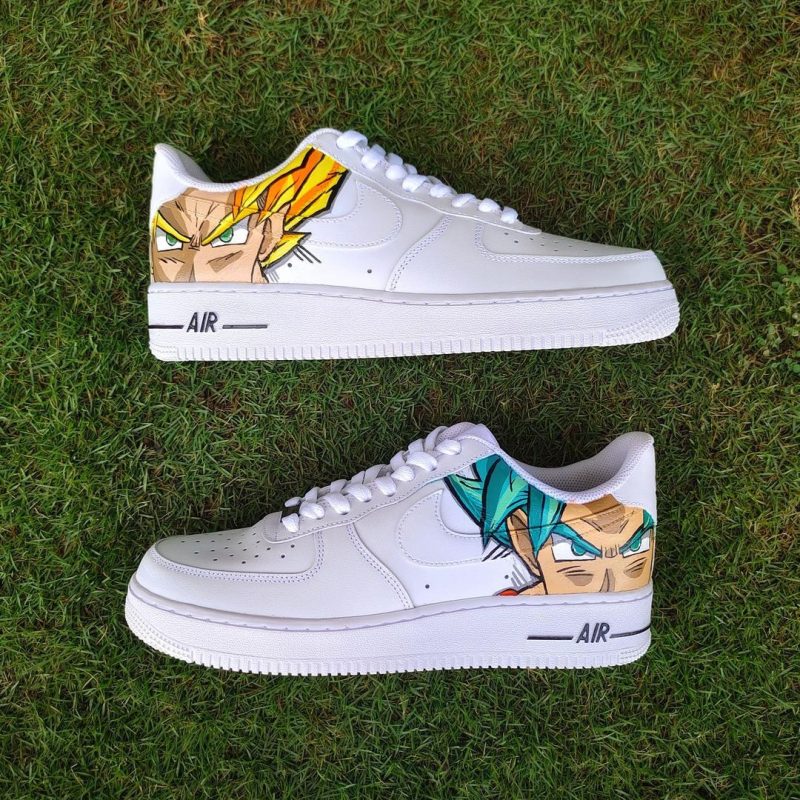 Dragon Ball Z - Vegeta x Goku Air Force 1 Custom