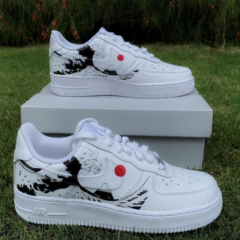 Dragon Waves Air Force 1 Custom - Image 4