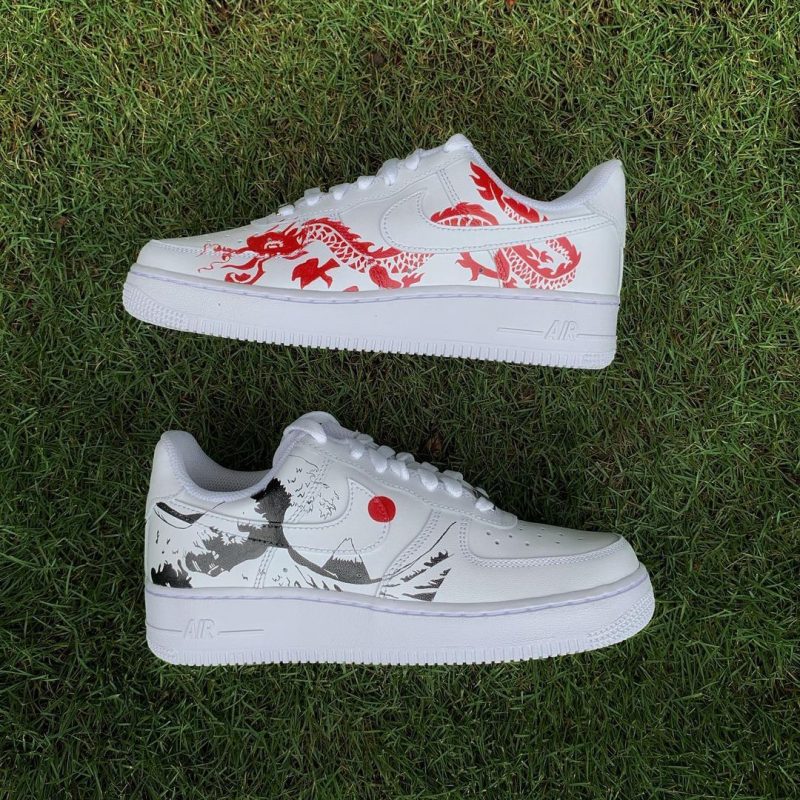Dragon Waves Air Force 1 Custom