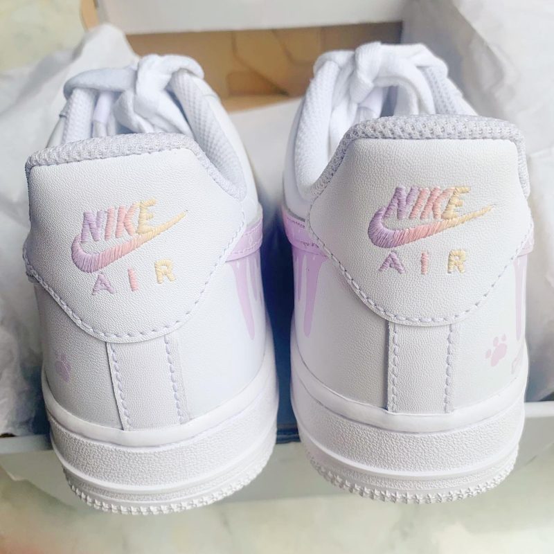 Drips Pet Portrait Air Force 1 Custom - Image 2