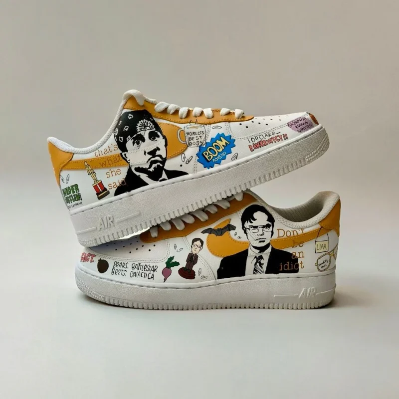 Dunder Mifflin Air Force 1 Custom