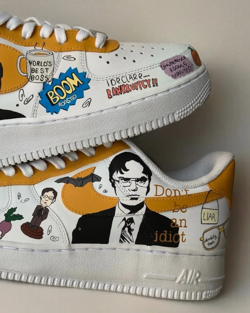 Dunder Mifflin Air Force 1 Custom - Image 2