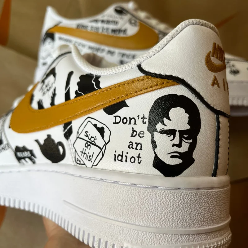Dunder Mifflin Air Force 1 Custom - Image 2