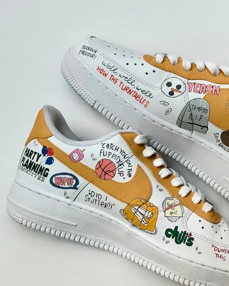 Dunder Mifflin Air Force 1 Custom - Image 3