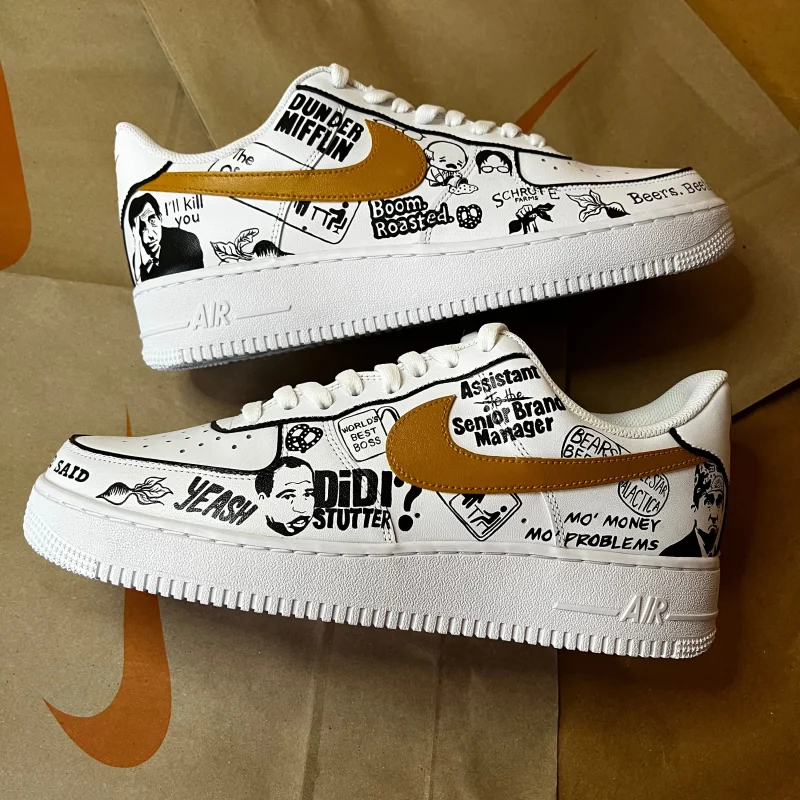 Dunder Mifflin Air Force 1 Custom