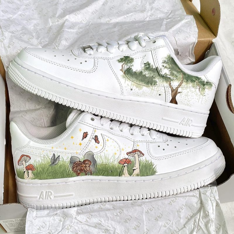 Enchanted Forest Air Force 1 Custom - Image 2