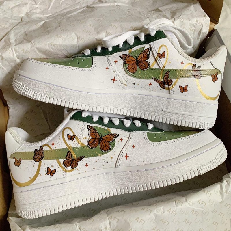 Enchanted Forest Air Force 1 Custom - Image 2