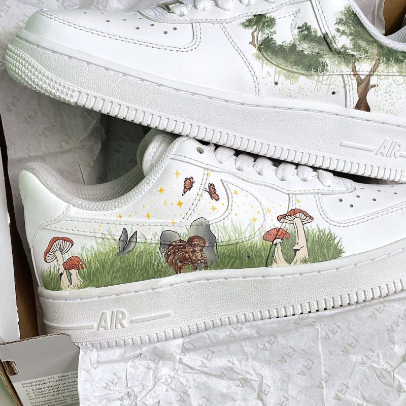 Enchanted Forest Air Force 1 Custom - Image 3