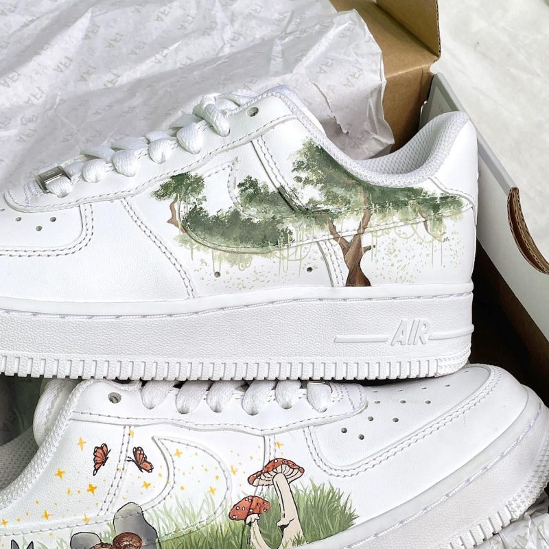 Enchanted Forest Air Force 1 Custom - Image 4