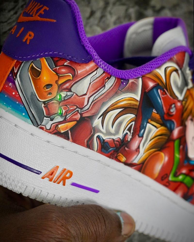 Envangelion x K-On! Air Force 1 Custom - Image 2