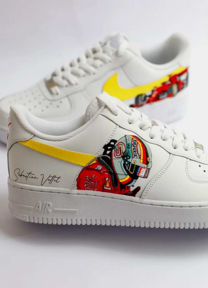 Ferrari F1 Sebastian Vettel Air Force 1 Custom - Image 3