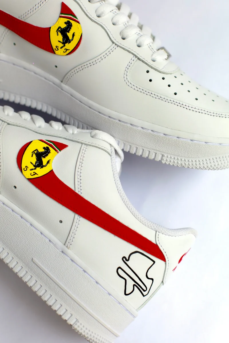 Ferrari F1 Sebastian Vettel Air Force 1 Custom - Image 4