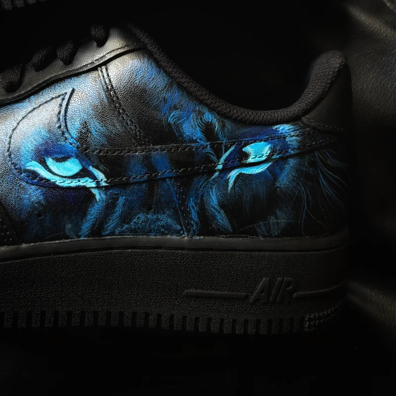Fire and Ice Beasts Air Force 1 Custom - Image 4