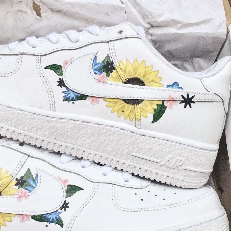 Floral Air Force 1 Custom - Image 2