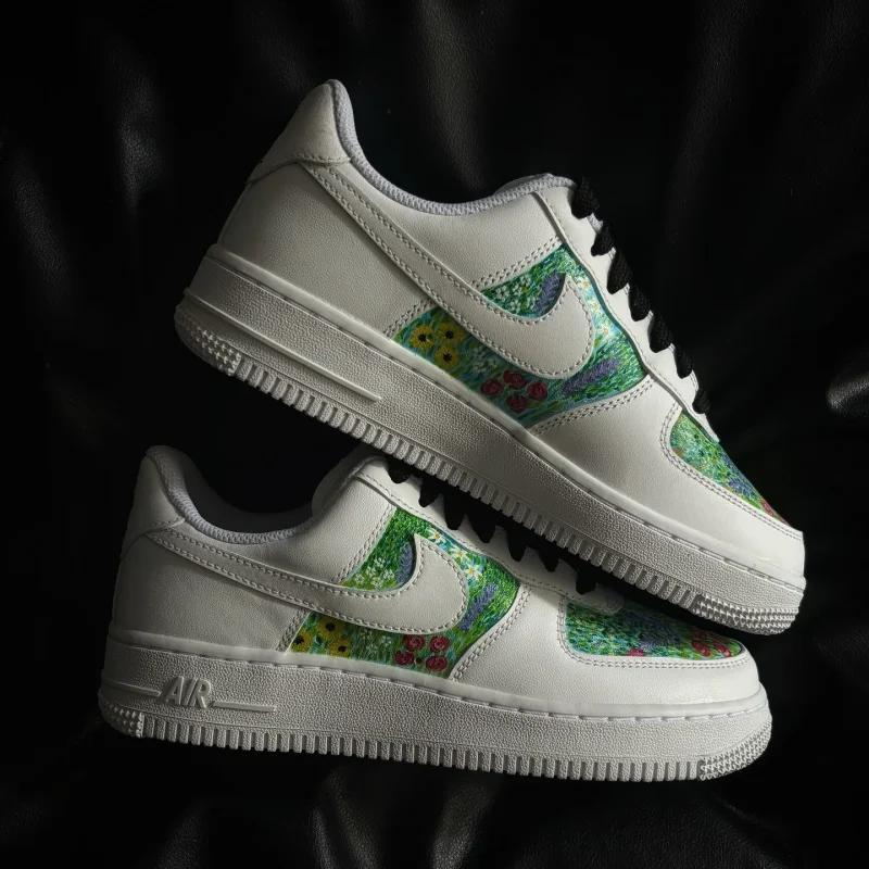 Flowers Air Force 1 Custom - Image 2