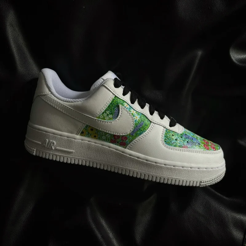 Flowers Air Force 1 Custom - Image 5