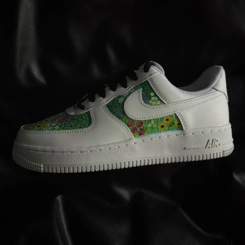 Flowers Air Force 1 Custom - Image 6
