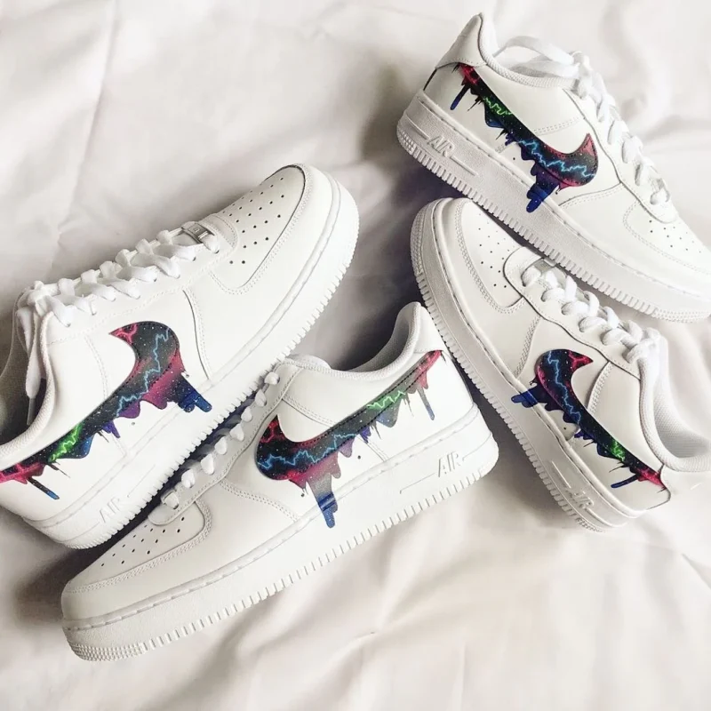 Galaxy Drip Air Force 1 Custom - Image 2
