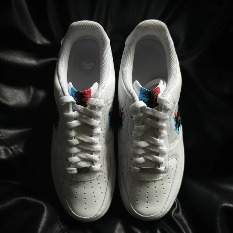Glitch Air Force 1 Custom - Image 3
