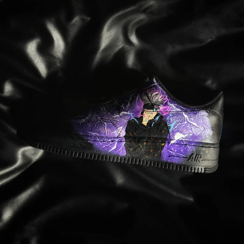 Gojo Jujutsu Kaisen Air Force 1 Custom - Image 2
