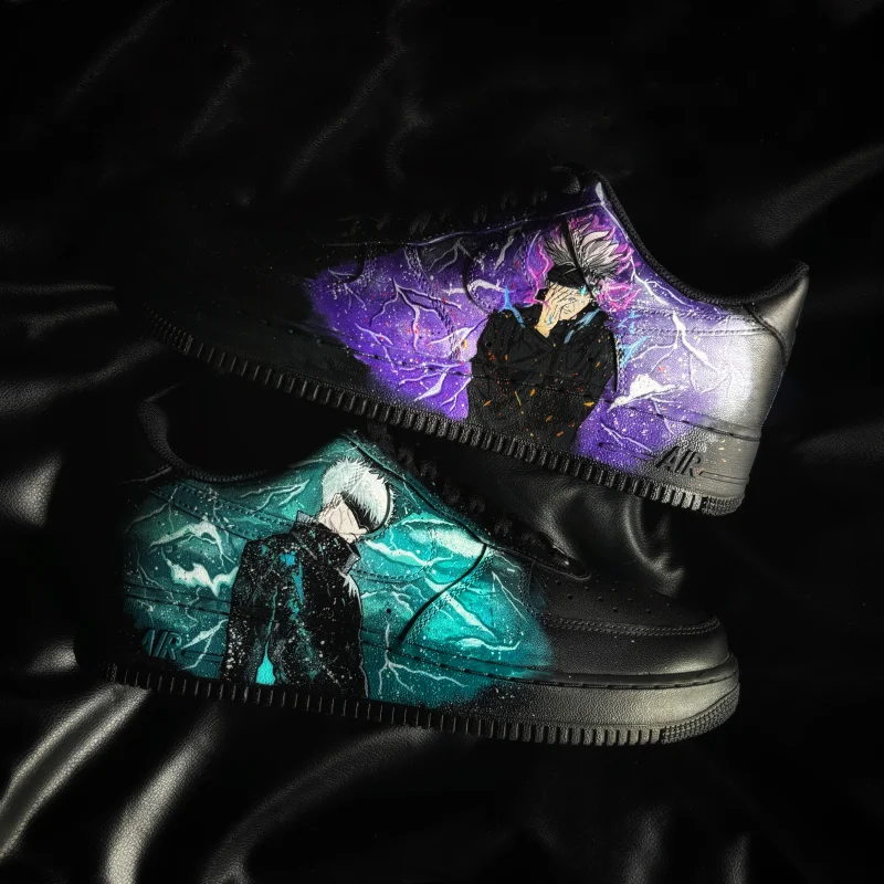 Gojo Jujutsu Kaisen Air Force 1 Custom