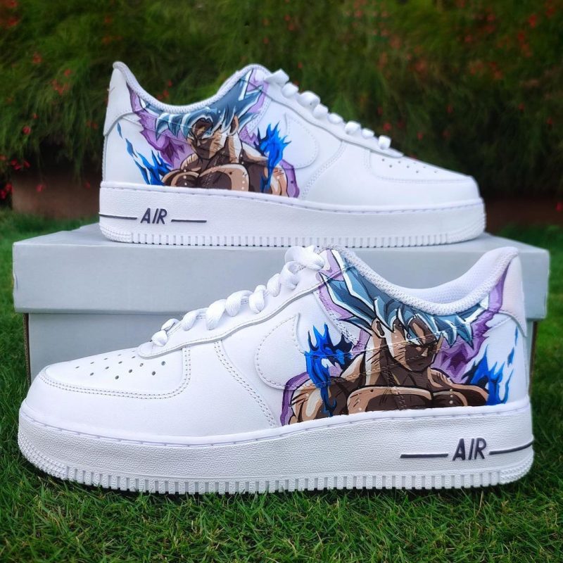 Goku Ultra Instinct Dragon Ball Z Air Force 1 Custom - Image 2