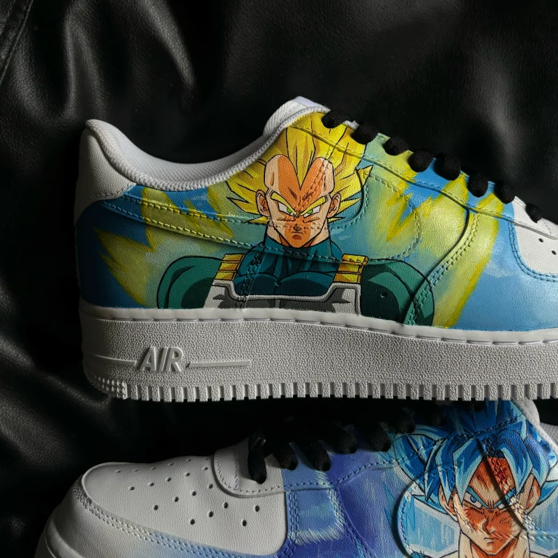 Goku x Vegeta Air Force 1 Custom - Image 5