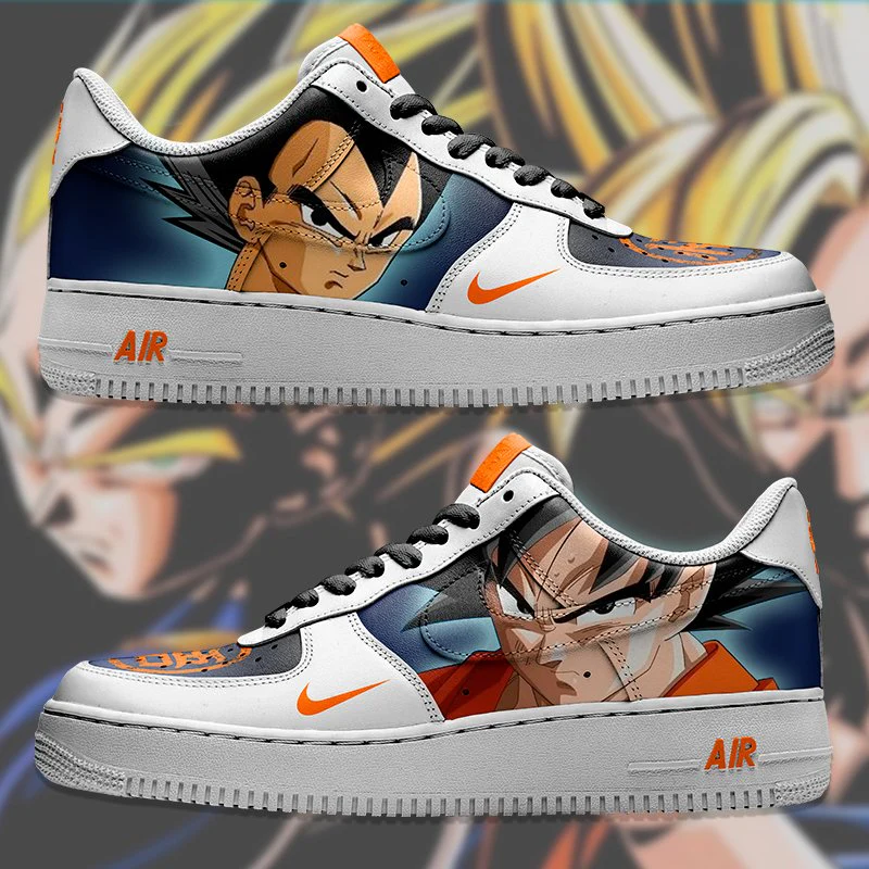Goku x Vegeta Power Air Force 1 Custom