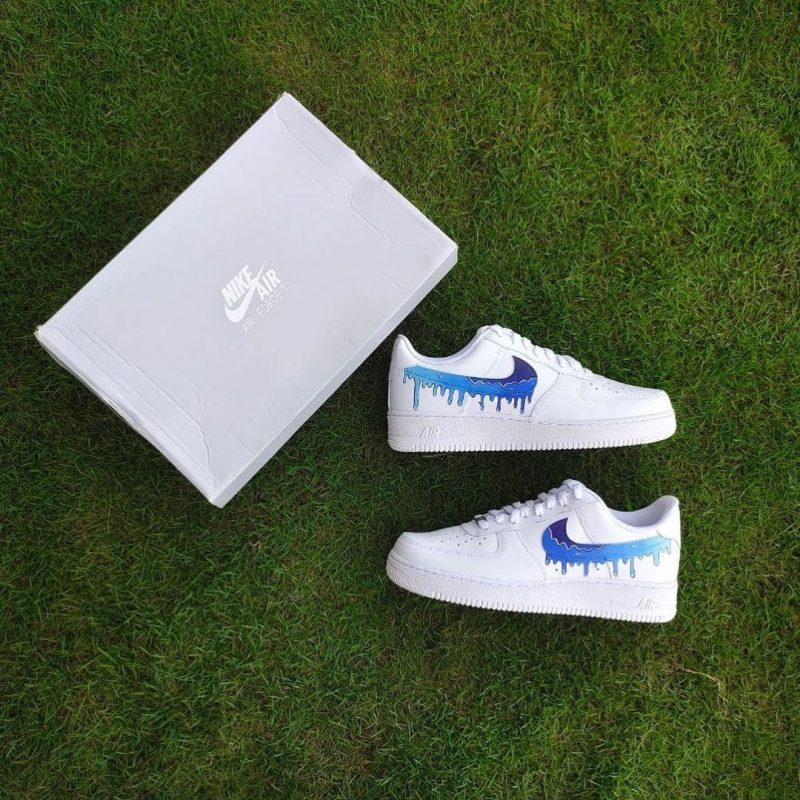 Gradient Drip Air Force 1 Custom - Image 3