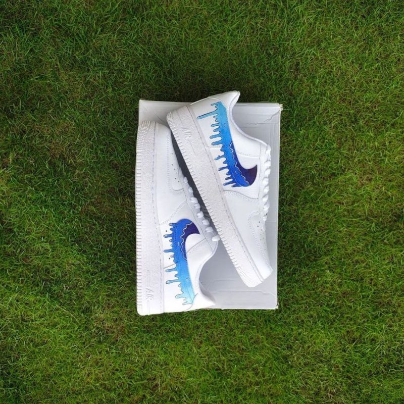 Gradient Drip Air Force 1 Custom - Image 5
