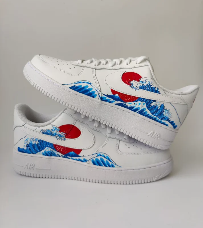 Great Wave Air Force 1 Custom